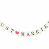 Banner Just Married - Garlands - decomazing.com