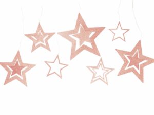 Anhänger Sterne - Rose - decomazing.com