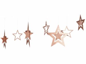 Anhänger Sterne - Rosegold - decomazing.com