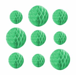 Wabenball 9er Set - Hellgrün